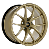 BBS RI-A 19x12 5x130 ET45 CB71.6 Gold Wheel -82mm PFS/Clip Required