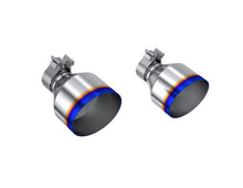 Load image into Gallery viewer, MBRP T304 SS Burnt End Tip 2.125inID, 5inOD Out, 7.25in Length, Pair 17-25 BRZ / GR86
