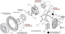 Load image into Gallery viewer, Wilwood kit rear XRS4R big ford new style 2.50 offset 13.00 rotor GT