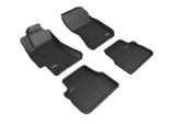 3D MAXpider 08-11 Subaru Impreza / WRX / 08-14 WRX Kagu 1st & 2nd Row Floormats - Black