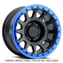 Load image into Gallery viewer, Method Beadlock Ring - 17in Forged - Style 1 - Blue