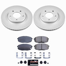 Load image into Gallery viewer, Power Stop 09-12 Hyundai Elantra Front Z23 Coated Brake Kit