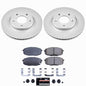 Power Stop 09-12 Hyundai Elantra Front Z23 Coated Brake Kit