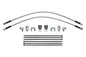 Wilwood flexline kit 22IN. M10X1.50 IF to 90 deg 1/8-27 NPT