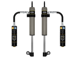ICON 05-23 Toyota Tacoma Rear VS 2.5 Alum RXT Shock Absorbers Remote Resi w/ CDXS Pair