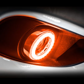 Oracle 05-10 Chrysler 300 Base Surface Mount LED Fog Light Halo Kit - Amber