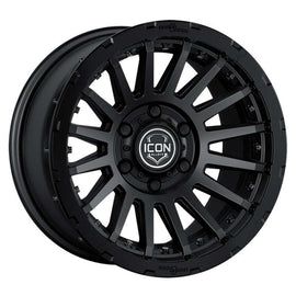 ICON Alloys Recon Pro Satin Black - 18x9 / 6x5.5 / 0mm / 5in BS