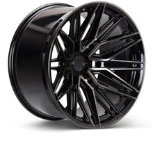 Load image into Gallery viewer, Vossen HF6-5 22x10 - 6x139.7 - ET-18 - Super Deep Face - 106.1 - Gloss Black Wheel