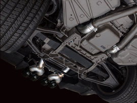 AWE Tuning 05-07 C6 Chevrolet Corvette 6.0L Track Edition Axleback Exhaust w/ Diamond Black Tips