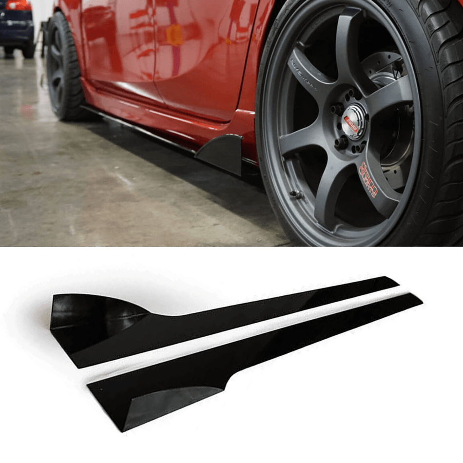 2010-2013 Mazda Speed 3 Side Skirt Extension V2