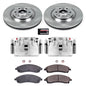 Power Stop 04-09 Cadillac SRX Front Autospecialty Kit w/Cals