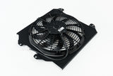 92-00 Civic All-Aluminum Fan Shroud w/ 12-inch SPAL Fan - Black