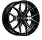 Vossen HF6-4 18x9 / 6x135 / ET0 / Super Deep / 87.1 CB - Tinted Gloss Black Wheel