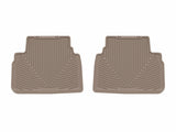 WeatherTech 17-23 Subaru Impreza 5-Door Hatchback 2nd Row Rear All-Weather Floor Mats - Tan