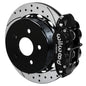 Wilwood 18-21 Jeep Wrangler Narrow Superlite 4R Rear Brake Kit SRP 13.50in Rotor w/Lines - Black