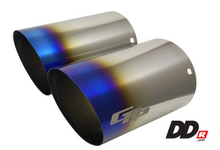 Load image into Gallery viewer, GReddy DD-R Burnt Titanium Tips L=170mm (Pair)