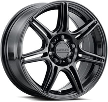 Load image into Gallery viewer, Raceline Apex 18x8 / 5x112/5x120 BP / 40mm Offset / 74.1 Bore - Gloss Black Wheel