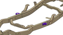 Load image into Gallery viewer, Rust Buster 1994-2004 Chevy S10 &amp; GMC Sonoma Center Cab Mount