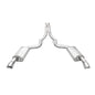 Stainless Works 2024 Mustang GT Catback Dual Tips Redline Sound X-Pipe Factory Connect Exhaust