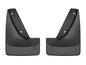 WeatherTech 25-26 Cadillac Escalade Rear Mudflaps - Black