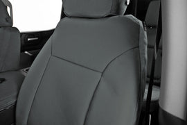 Covercraft 21-25 F150 XL/XLT Endura PrecisionFit Custom Front Row Seat Covers - Charcoal/Charcoal