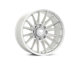 Vossen HFX-2 22x12 - 8x165.1 - ET44 - Ultra Deep Face - 125.1 - Silver Polished Wheel