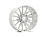Vossen HFX-2 22x12 - 8x165.1 - ET44 - Ultra Deep Face - 125.1 - Silver Polished Wheel