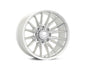 Vossen HFX-2 24x12 - 8x170 - ET44 - Ultra Deep Face - 125.1 - Silver Polished Wheel
