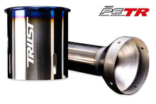 Load image into Gallery viewer, Greddy PE-TR Rolled Tip-Burnt-Ti L 190mm x 115mm