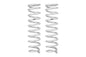 Eibach 08-25 Toyota LC79/LC78 Pro Lift Kit Springs (3in Lift) - Front