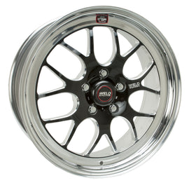 Weld S77 18X10.5 / 5x4.5 BP / 7.7in. BS Black Wheel (Medium Pad) - Non-Beadlock