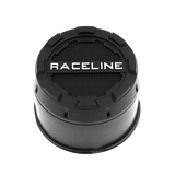 Raceline Push Through Cap 5x127 BP / 3.30 Bore - Black
