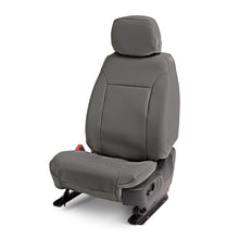 Load image into Gallery viewer, Covercraft 22-24 Chevrolet Silverado Leatherette PrecisionFit Custom Front Row Seat Covers - Stone