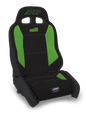 PRP EnduroCrawl Reclining Suspension Seat - Black/Green Tweed - Driver