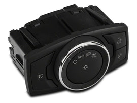 Raxiom 15-17 Ford Mustang V6 Headlight and Fog Light Switch with Wiring Harness