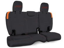 Load image into Gallery viewer, PRP Jeep Wrangler JL Rear Bench Covers - 2 door - Black/Orange