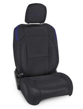 Load image into Gallery viewer, PRP Jeep Wrangler JL Front Seat Covers Jeep Gladiator JT- with Molle Back (Pair) - Black/Purple