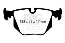 Load image into Gallery viewer, EBC 04-06 BMW X3 2.5 (E83) Greenstuff Rear Brake Pads
