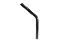 Load image into Gallery viewer, HPS 1/4" ID, 10" Leg, Silicone 45 Degree Elbow Coupler Hose, High Temp 4-ply Reinforced, Black (6.5mm ID)
