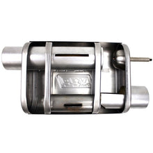 Load image into Gallery viewer, Varitune Adjustable Muffler Double Offset 2.5 Inch Stainless