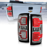 LED Taillights Chrome w/ Sequential