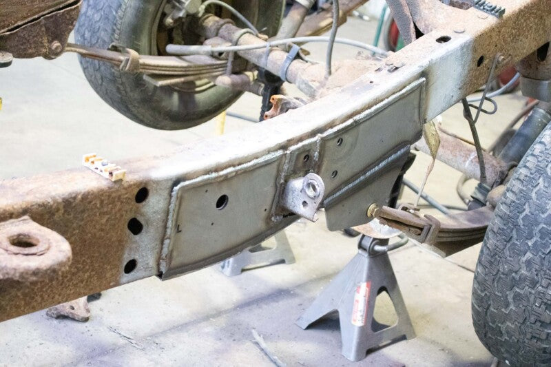 Rustbuster Leaf Spring Frame Section Right Side