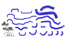 Load image into Gallery viewer, HPS Performance Silicone Hose Kit - Radiator and Heater Hose 57-1516-BLUE