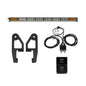 Cali Raised 10-24 Toyota 4Runner Roof Rack Front Light Bar Kit