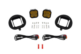 Diode Dynamics 02-08 Dodge Ram 1500/2500/3500 SS3 Fog Light Kit - Yellow Pro