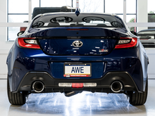 Load image into Gallery viewer, AWE_BRZ_86_Chrome_5inTips_Rear.png