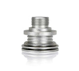 NRG Shift Boot Retainer- Works with SK-350,450,480, 800 & Heat Sink Shift knobs (m18x1.5)- Silver