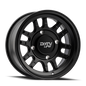 Dirty Life 9310s Canyon Sport SXS 15x7 / BLANK BP / 13mm Offset / 106.25mm Hub Matte Black Wheel