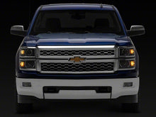 Load image into Gallery viewer, Raxiom 14-15 Chevrolet Silverado 1500 OE Projector Headlights/Chrome Trim- Black- Clear Lens