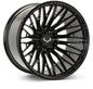 Vossen VFX-04 24x14 - 6x135 - ET15 - Deep - 87.1 - Gloss Black Wheel